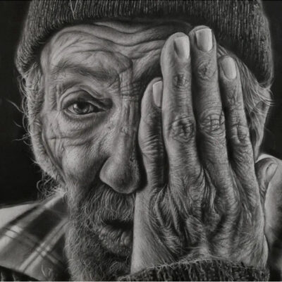 تمرين در كلاس مربوط به دوره ي طراحي از رئالیسم تا فتورئالیسم . یاسمن سمیعی .