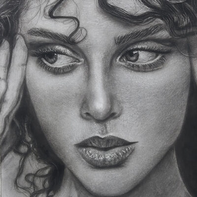 تمرين در كلاس مربوط به دوره ي طراحي از رئالیسم تا فتورئالیسم . زینب حق پرست